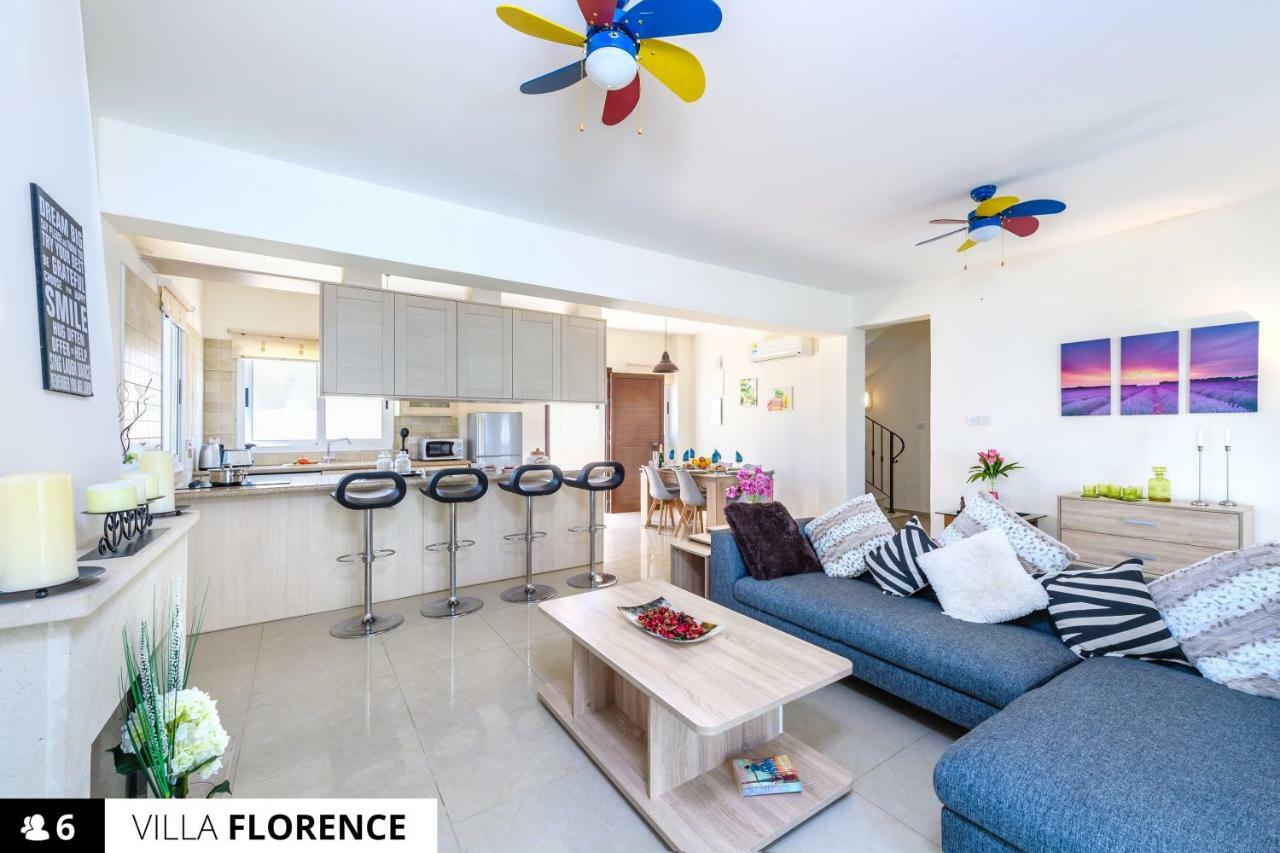 Blue Water Bay Villas Paralimni Luaran gambar