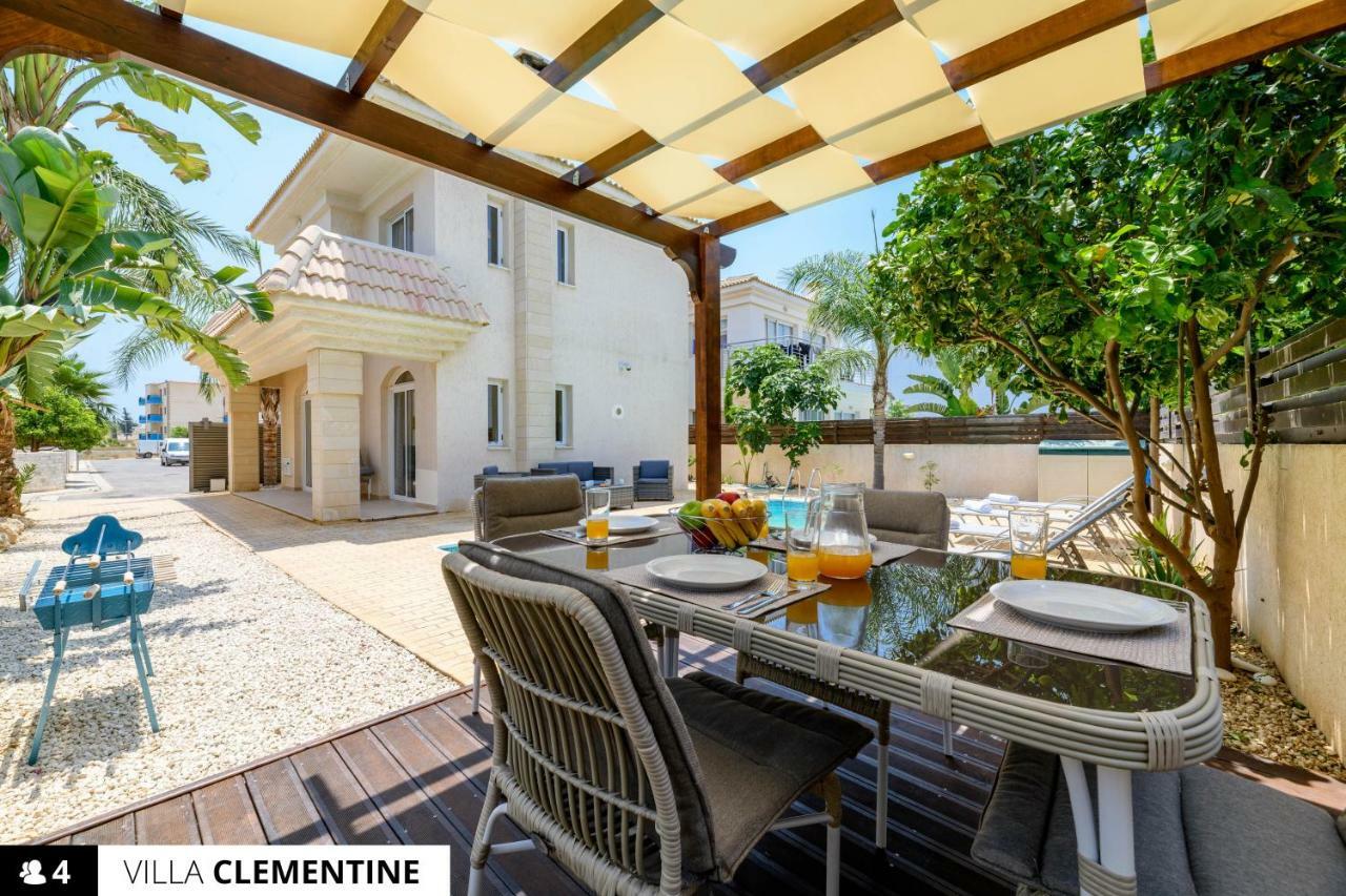 Blue Water Bay Villas Paralimni Luaran gambar