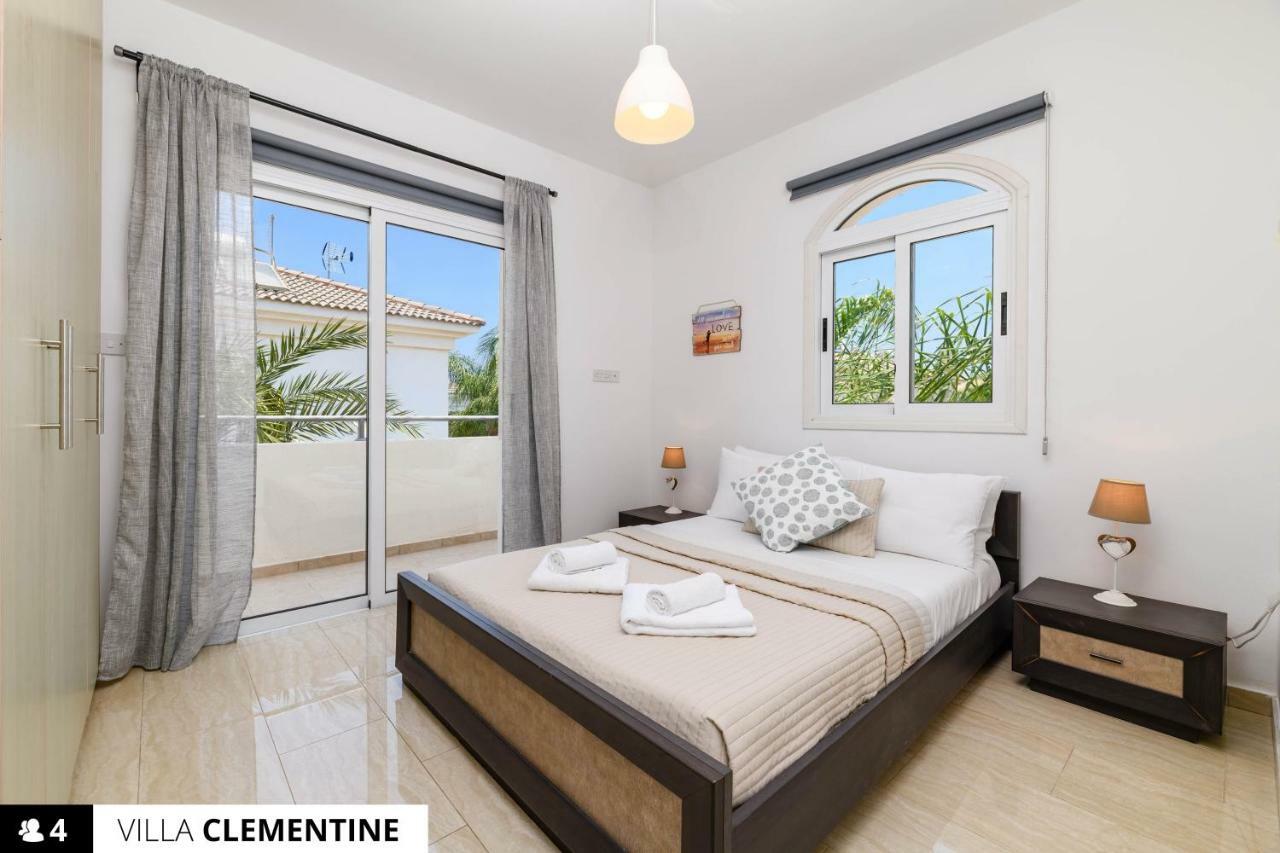 Blue Water Bay Villas Paralimni Luaran gambar