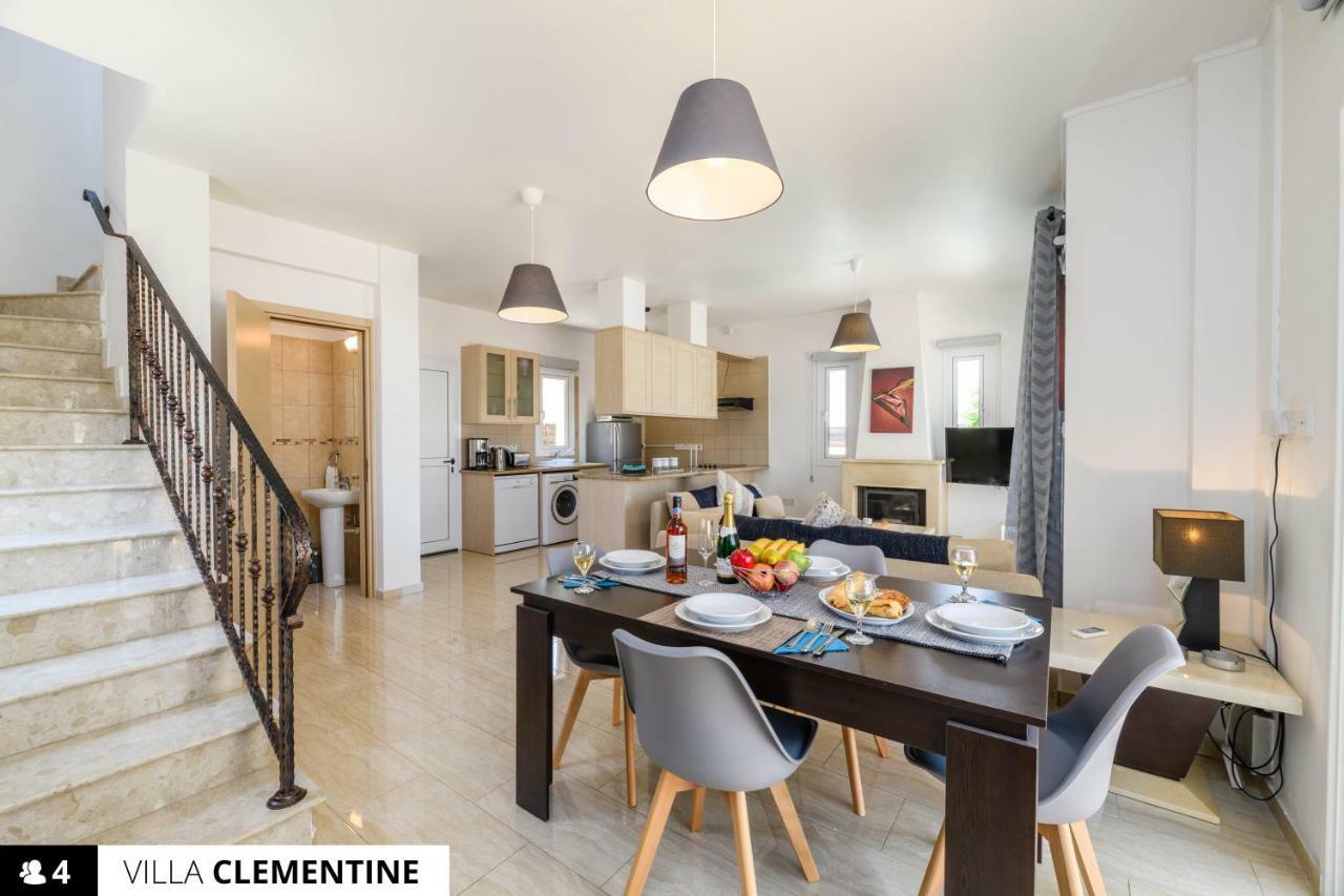 Blue Water Bay Villas Paralimni Luaran gambar