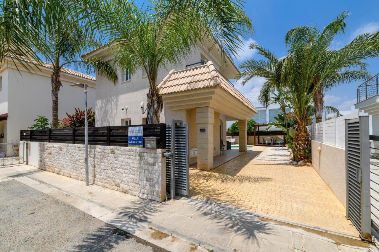 Blue Water Bay Villas Paralimni Luaran gambar